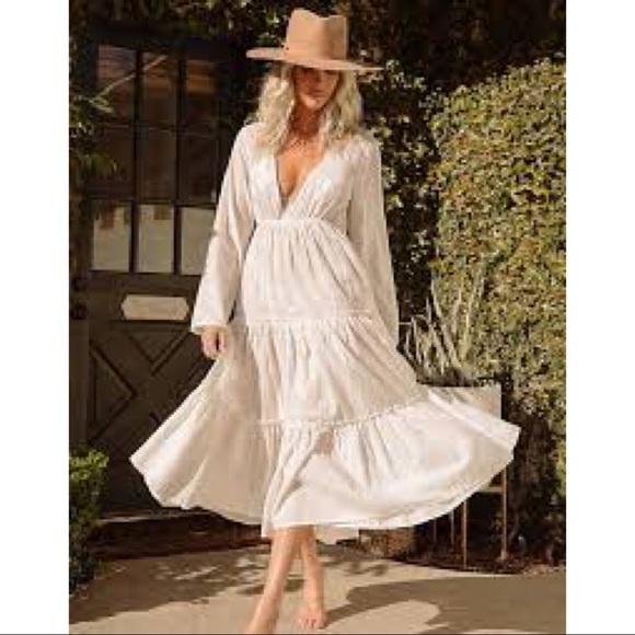 🔥LAST 1🔥Billabong X Salty Blonde Wanderlust Coverup - Picture 4 of 9